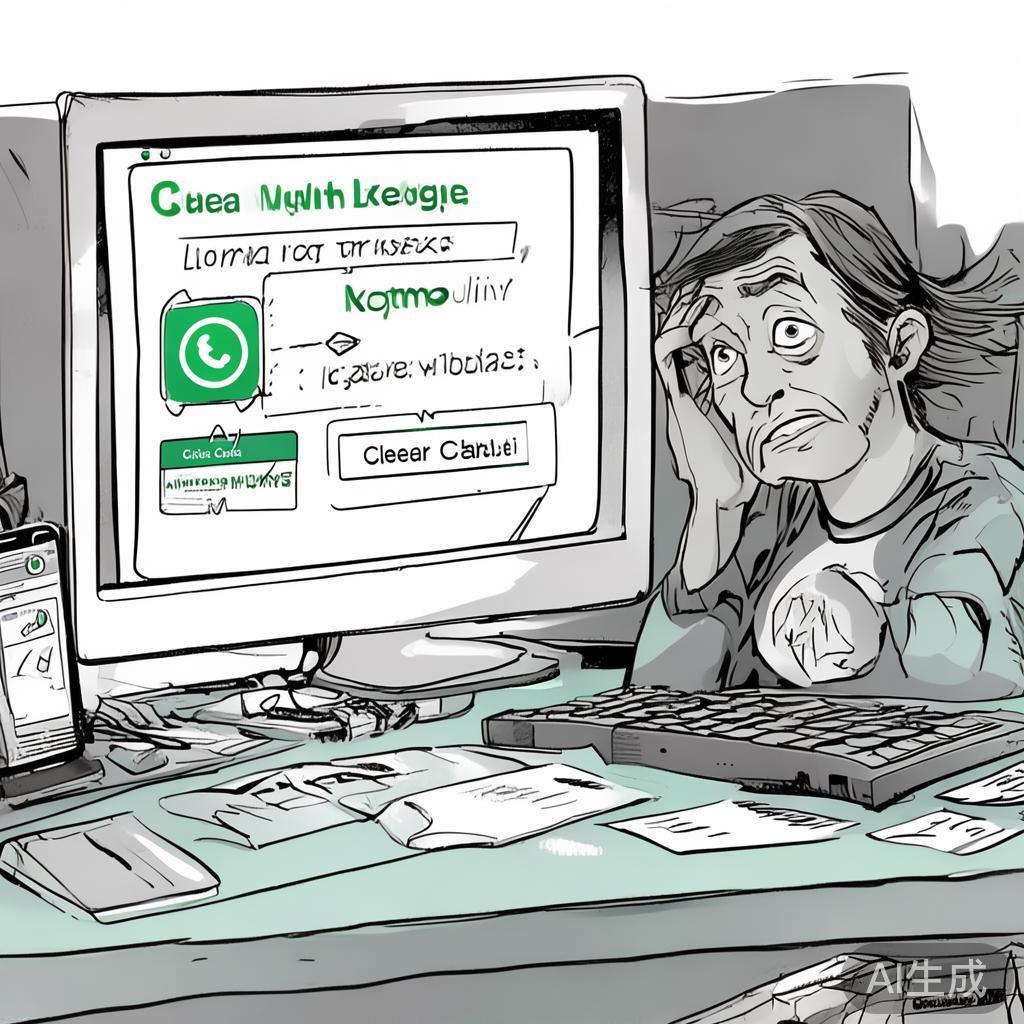 WhatsApp网页版登录问题？清理缓存彻底解决！