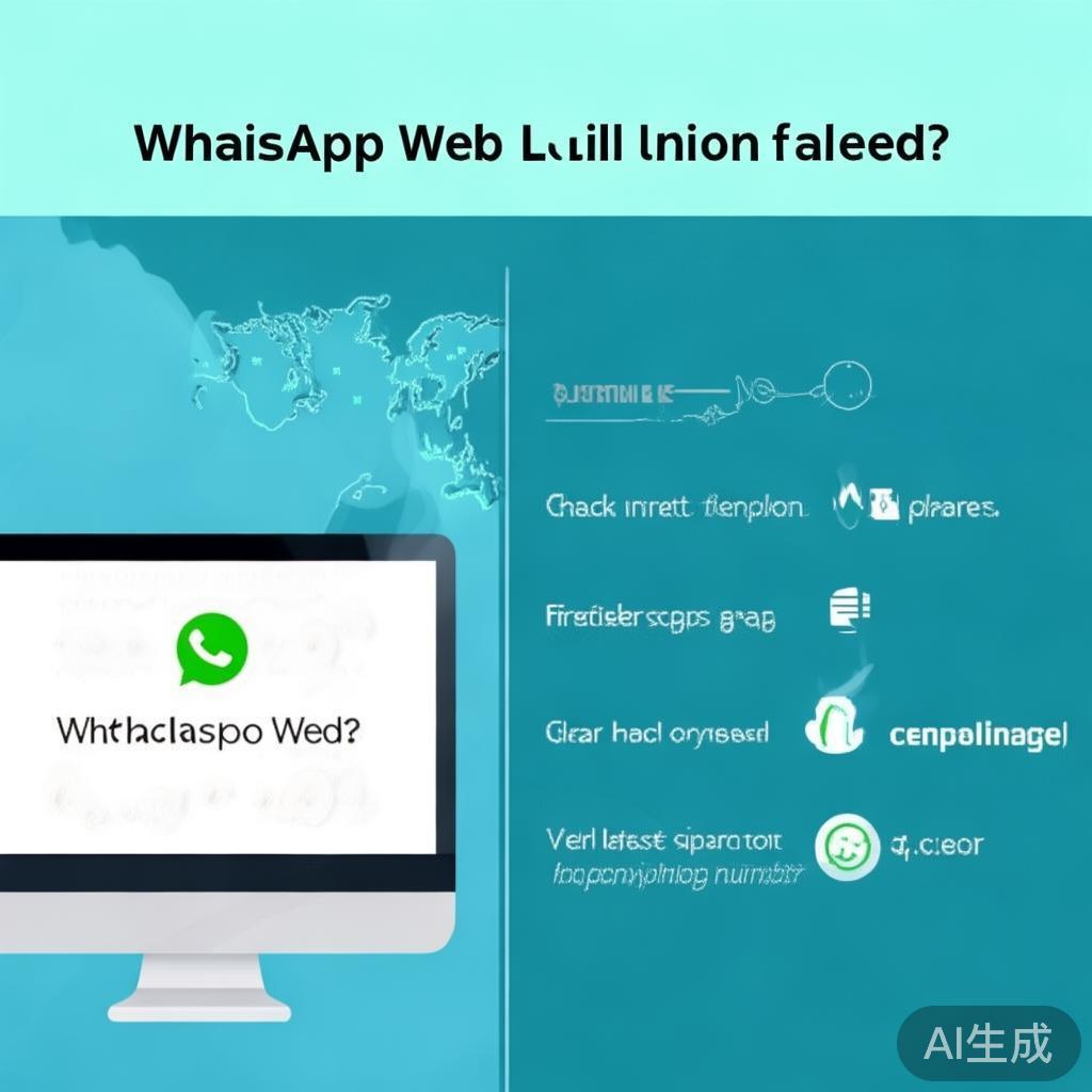 WhatsApp网页版登录失败？5个简单解决方法让你轻松搞定！