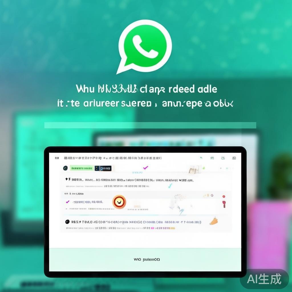 WhatsApp网页版交流入口,便捷沟通,无需下载! WhatsApp网页版交流入口,便捷沟通,无需下载!