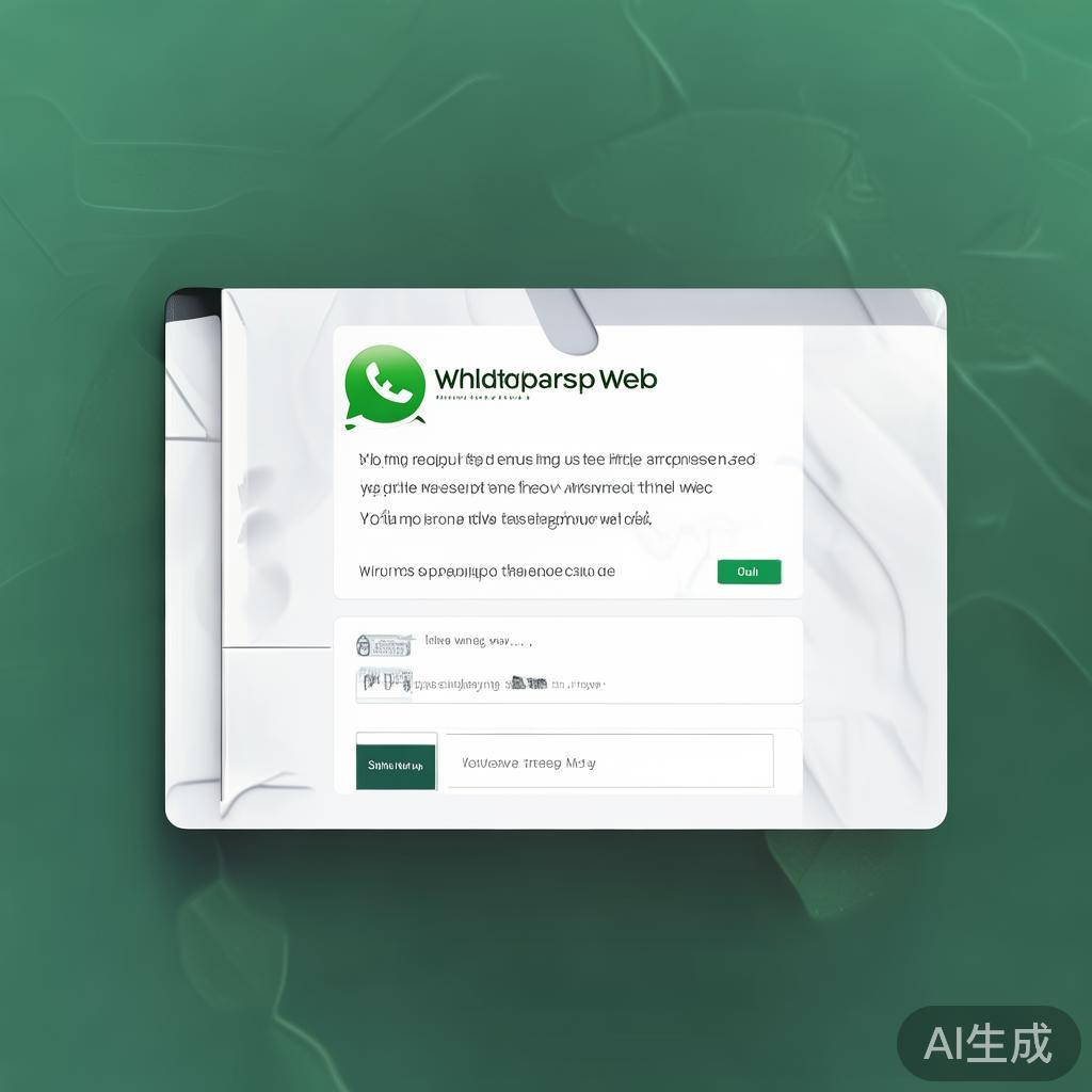 WhatsApp网页版原版入口，安全、便捷的官方使用指南