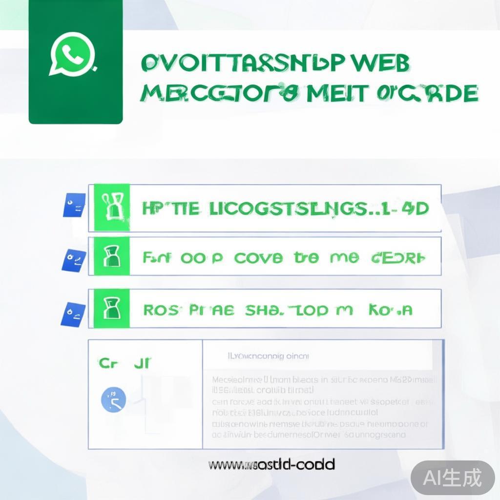 WhatsApp网页版消息入口指南,轻松掌握使用技巧 WhatsApp网页版消息入口指南,轻松掌握使用技巧