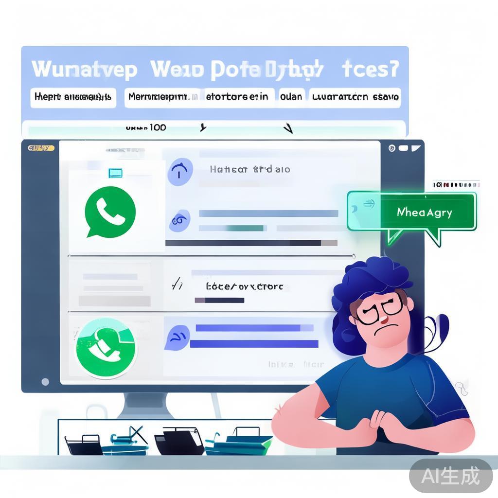 WhatsApp网页版消息延迟,原因与解决方法 WhatsApp网页版消息延迟,原因与解决方法