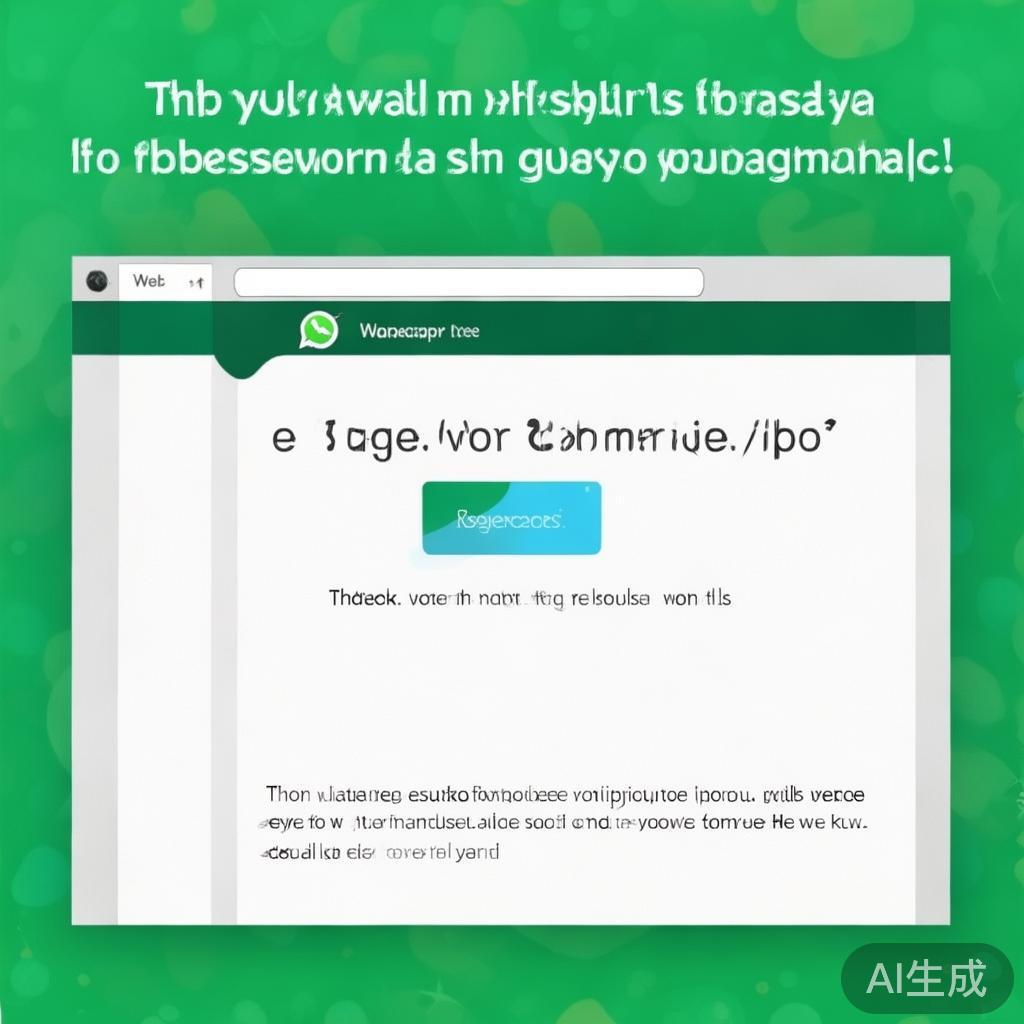 WhatsApp网页版同步入口是什么?手把手教你快速上手! WhatsApp网页版同步入口是什么?手把手教你快速上手!