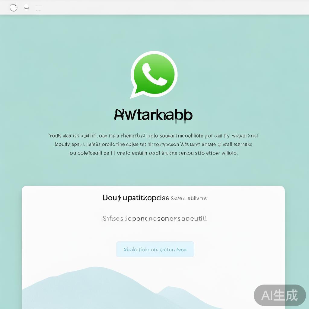 WhatsApp网页版纯净入口，安全、便捷的使用指南