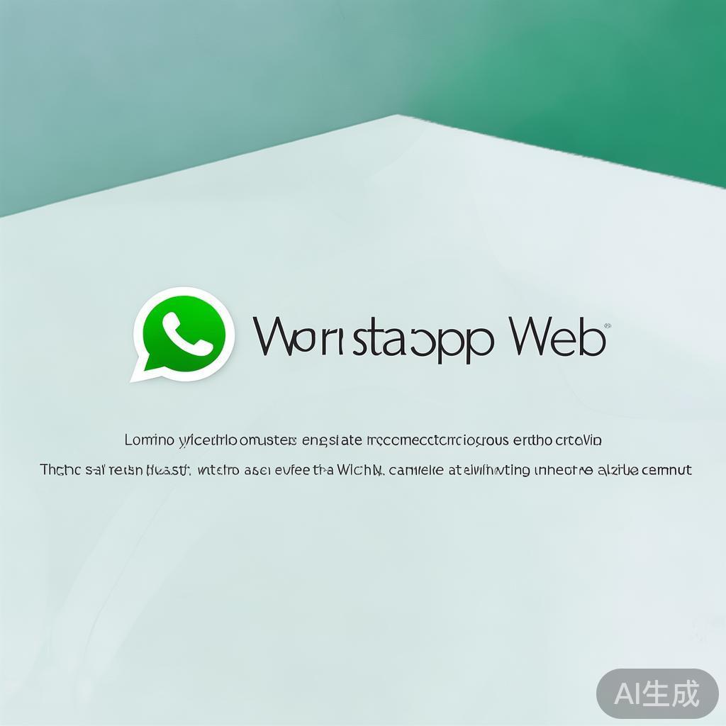WhatsApp网页版官方入口,安全使用指南 WhatsApp网页版官方入口,安全使用指南