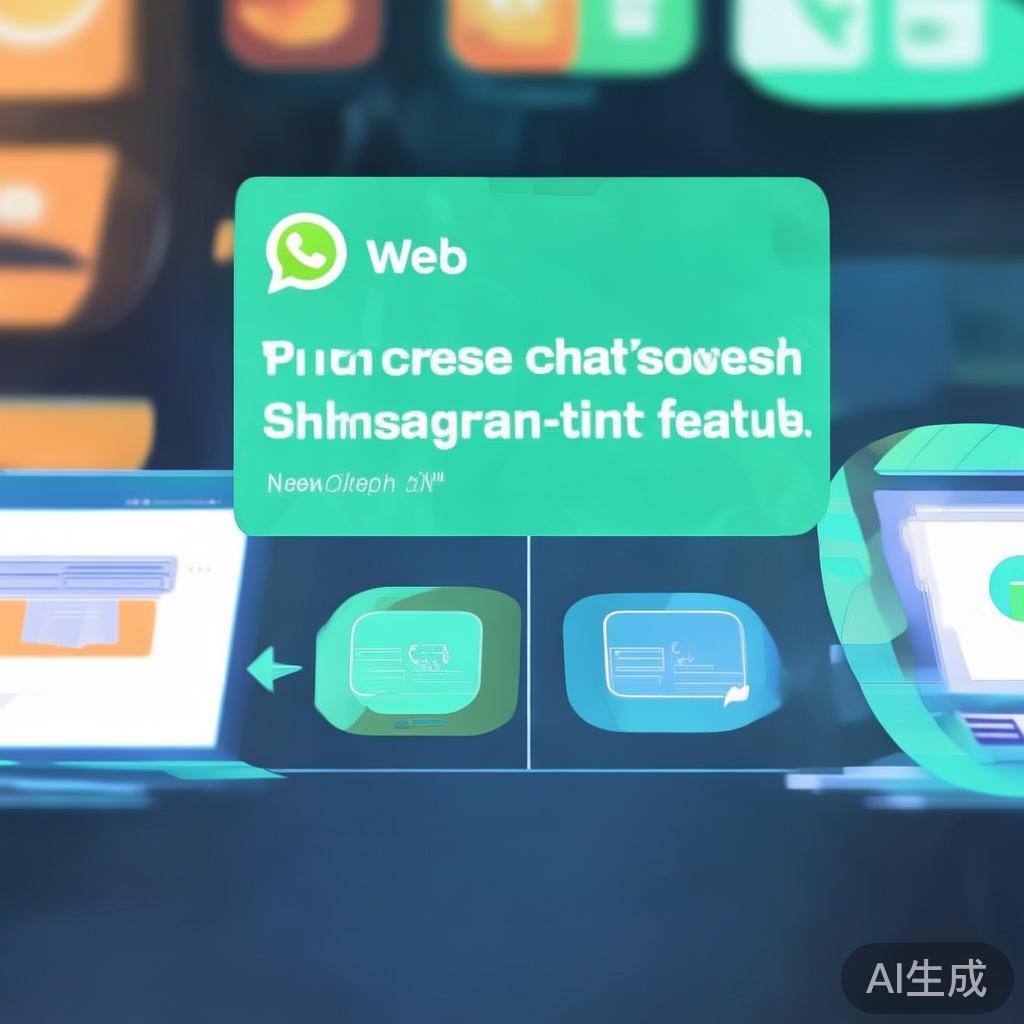 WhatsApp网页版新增跨屏聊天入口，多设备同步更便捷！