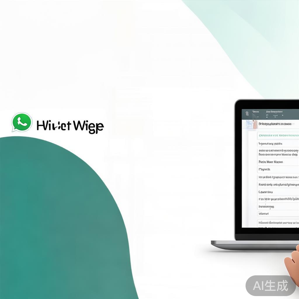 WhatsApp网页版英文界面怎么用？