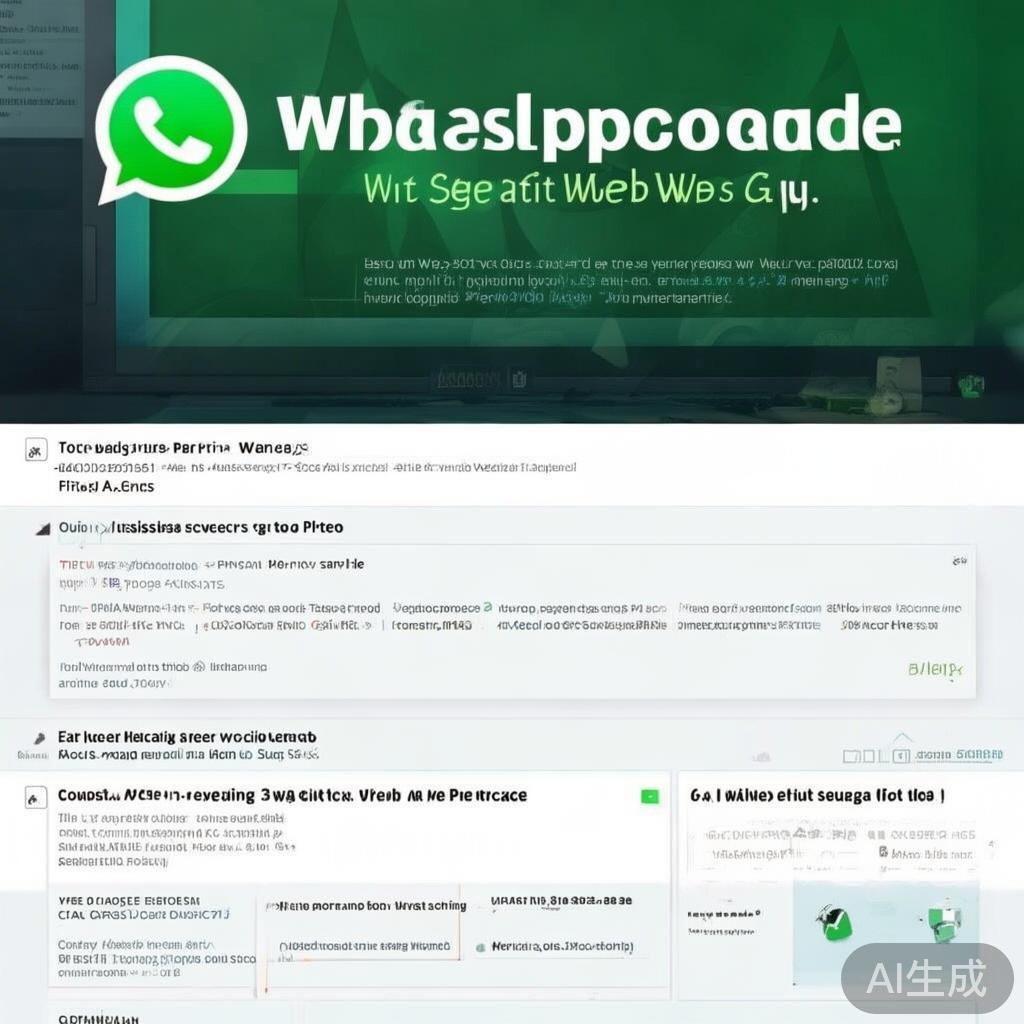 WhatsApp网页版官方指南，免费使用、安全访问、功能全面解析