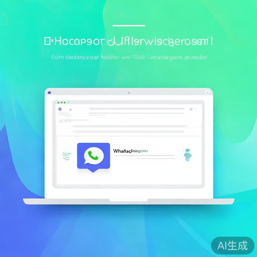 WhatsApp网页版浏览器入口，轻松访问，无需下载，免费使用！