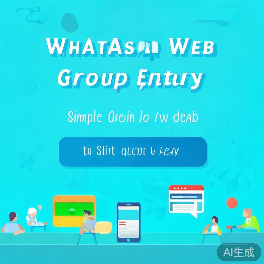 轻松找到WhatsApp网页版群组入口，简单几步加入群聊！