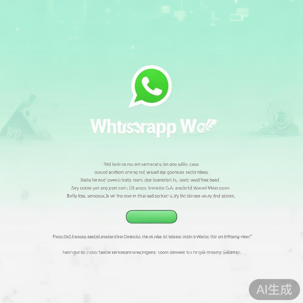 WhatsApp网页版纯净入口，安全访问指南与官方认证方法