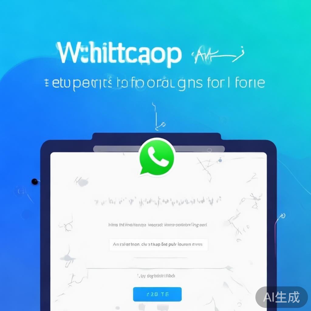 WhatsApp网页版全新上线，官方官网免费访问指南