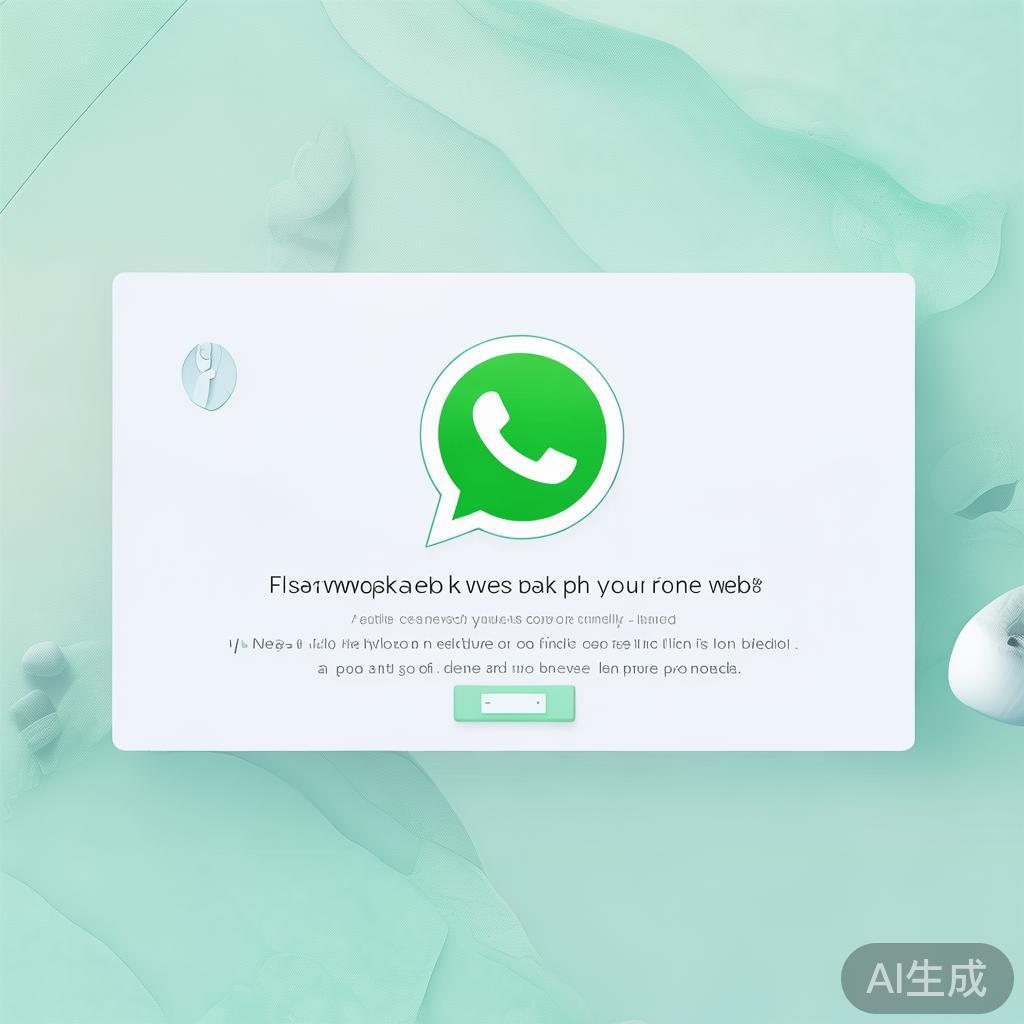 WhatsApp网页版纯净入口，安全、便捷的使用指南