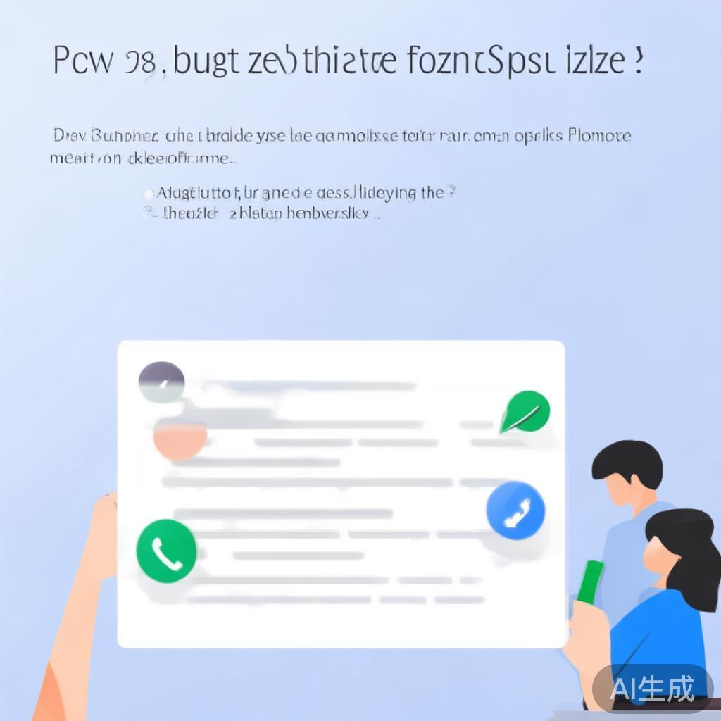 WhatsApp网页版字体大小调整指南，轻松解决阅读不适问题