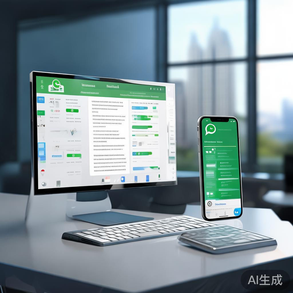 WhatsApp网页版关联设备，如何在电脑上无缝使用手机聊天？
