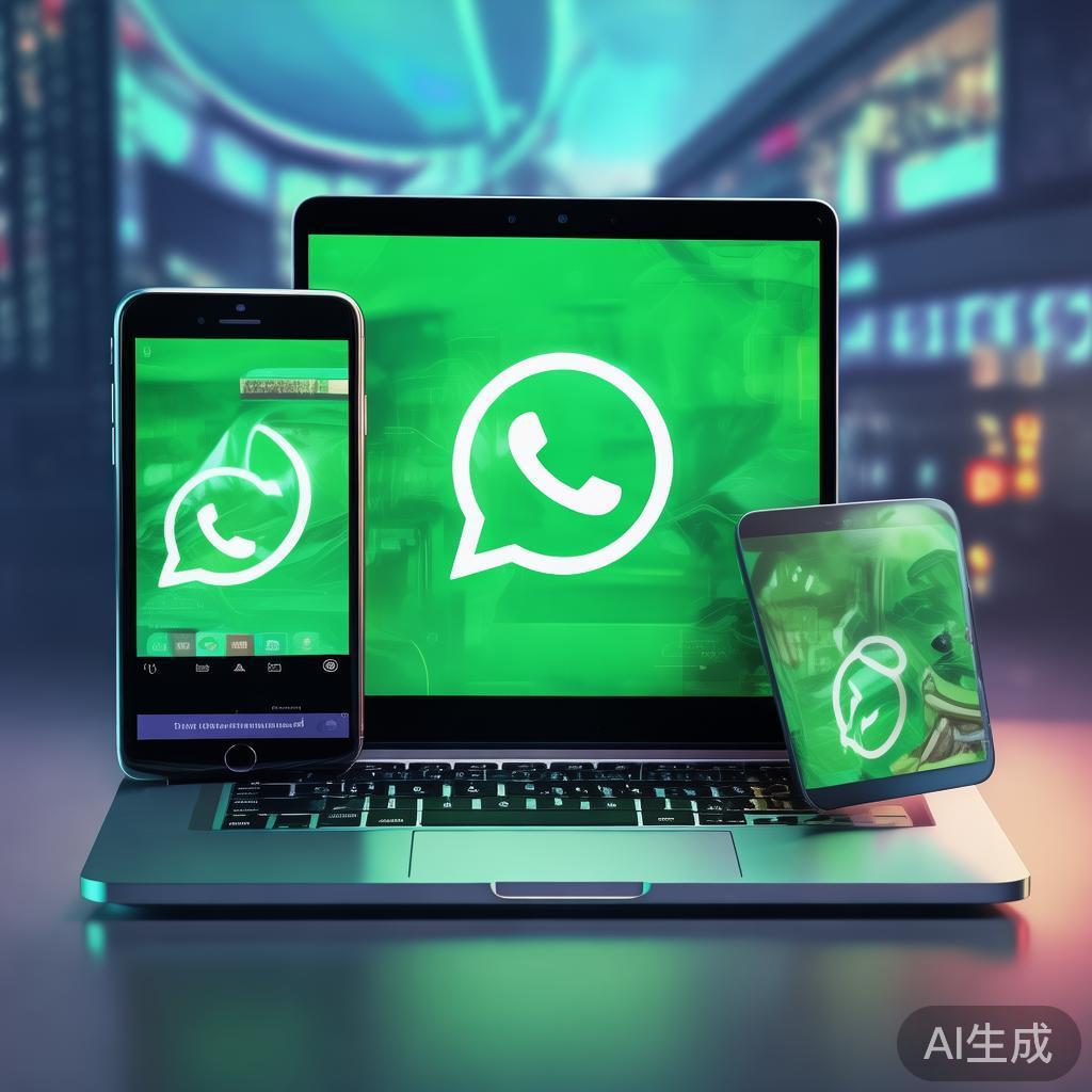 WhatsApp网页版，手机电脑同步登录，消息实时同步，沟通更便捷！