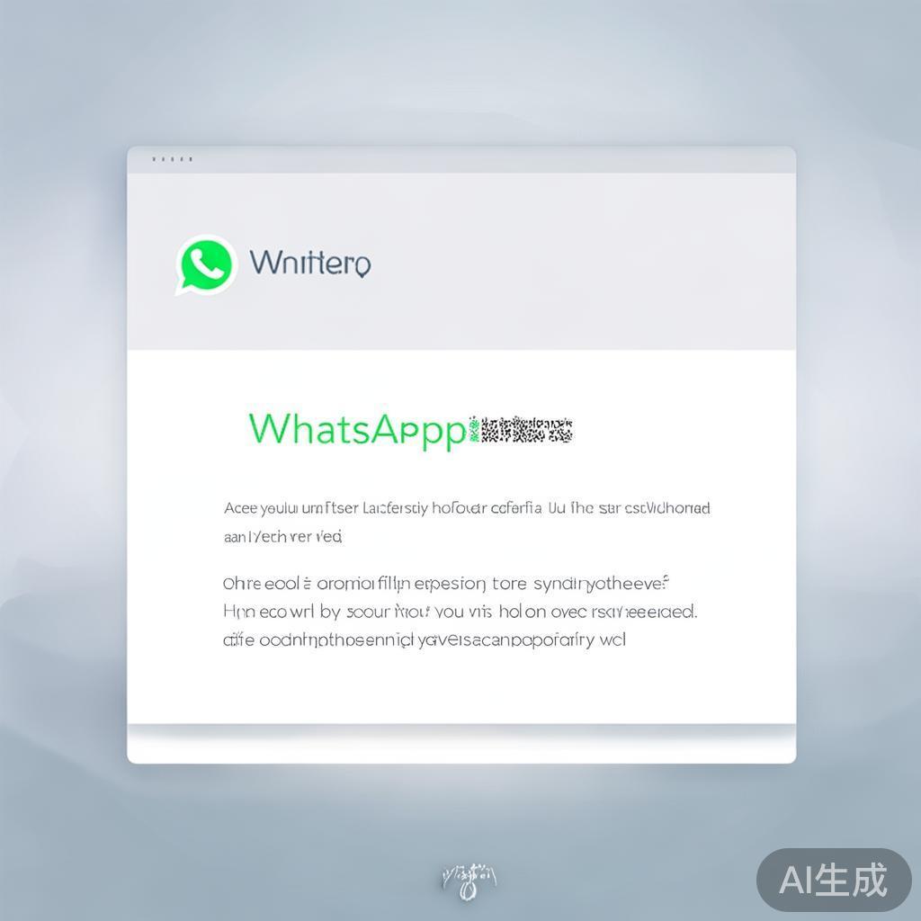 WhatsApp网页版免下载入口，最新官方访问指南