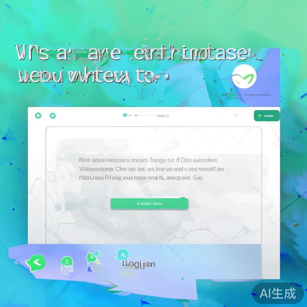 网页版WhatsApp入口，便捷沟通，无需下载，轻松访问！