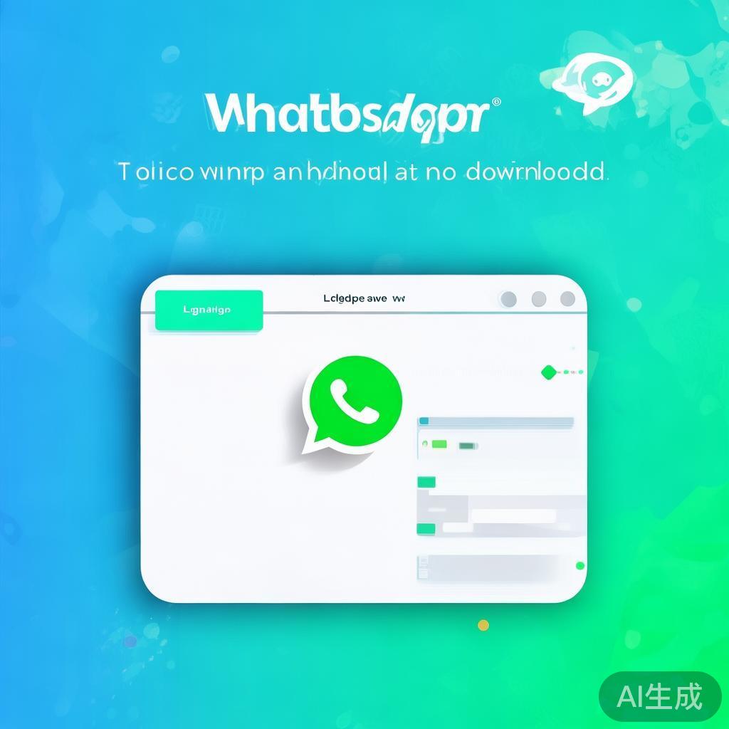 WhatsApp网页版浏览器入口，快速登录，无需下载！