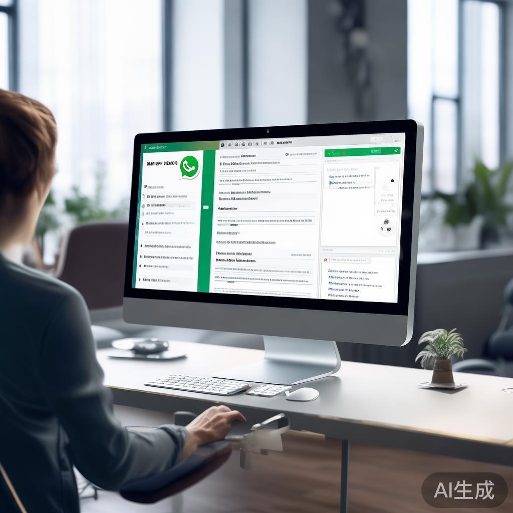 1.  WhatsApp网页版，提升商家客户沟通效率与转化的利器