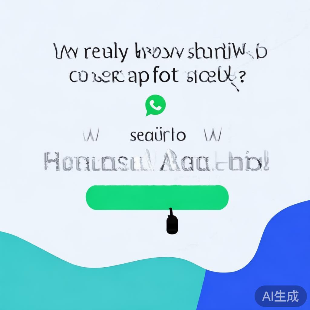 WhatsApp网页版安全入口,你真的知道怎么用吗? WhatsApp网页版安全入口,你真的知道怎么用吗?