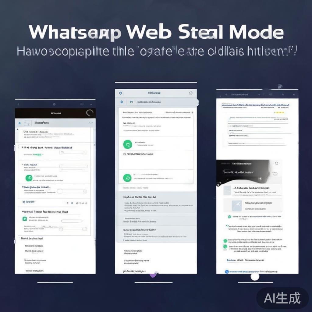 WhatsApp网页版无痕模式，彻底删除聊天记录的终极指南