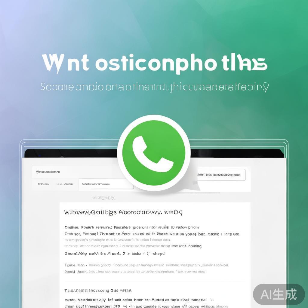 WhatsApp网页版官方网站，安全、便捷的沟通新选择