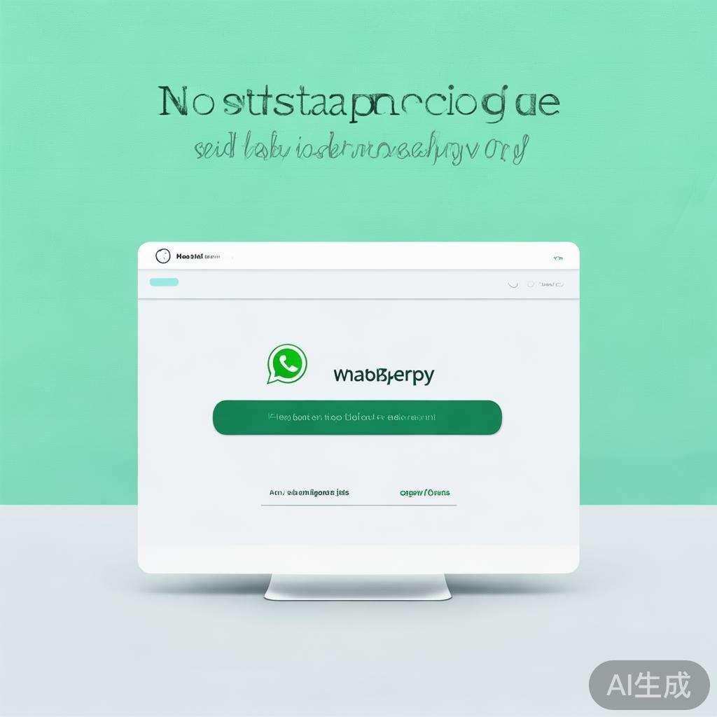 电脑网页版WhatsApp入口，无需安装，轻松使用！