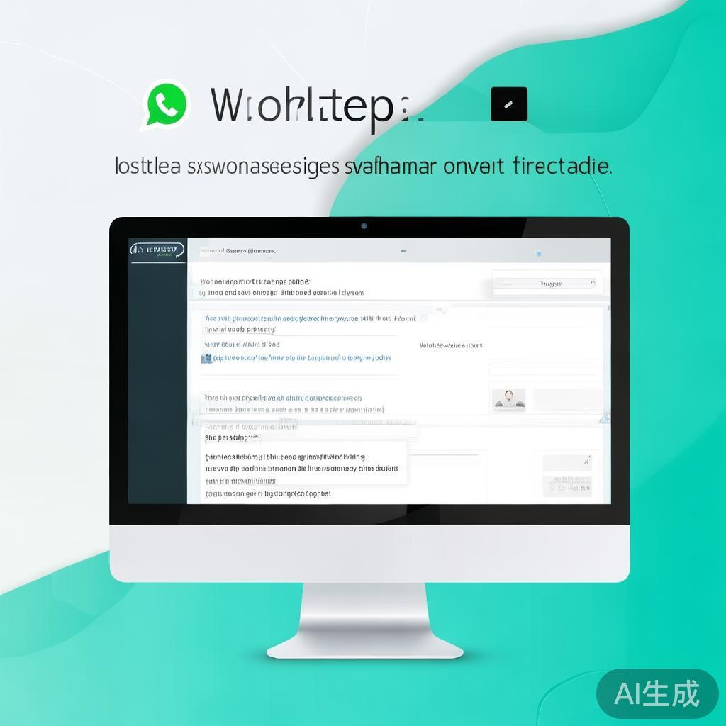 WhatsApp网页版电脑入口,轻松搞定消息同步与沟通! WhatsApp网页版电脑入口,轻松搞定消息同步与沟通!