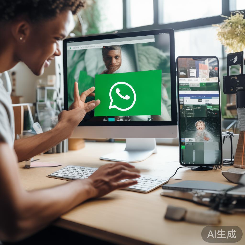 WhatsApp网页版也能轻松搞定压缩包发送！