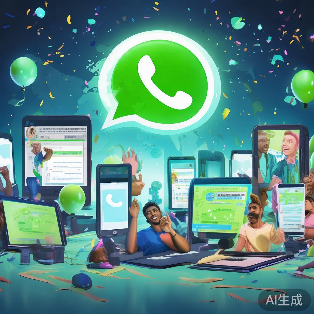 WhatsApp网页版全球同步上线,免费聊天更便捷! WhatsApp网页版全球同步上线,免费聊天更便捷!