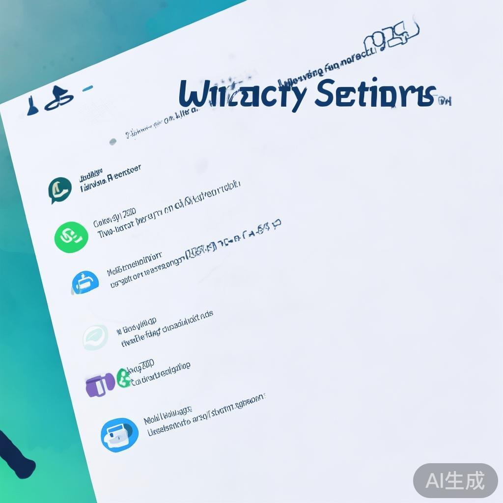 WhatsApp网页版隐私设置入口指南，如何保护你的聊天隐私