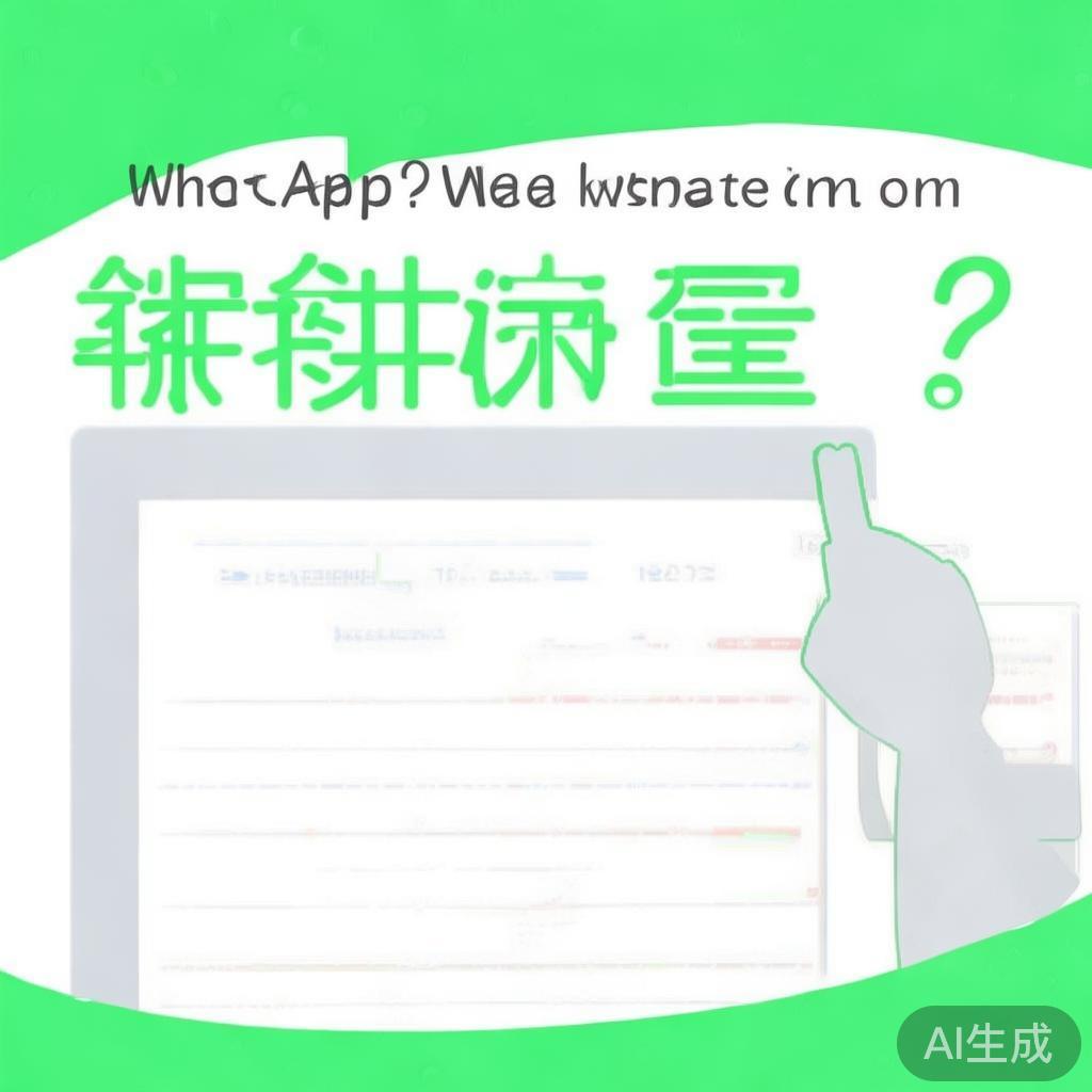 WhatsApp网页版找不到键盘？一招教你找到输入入口！