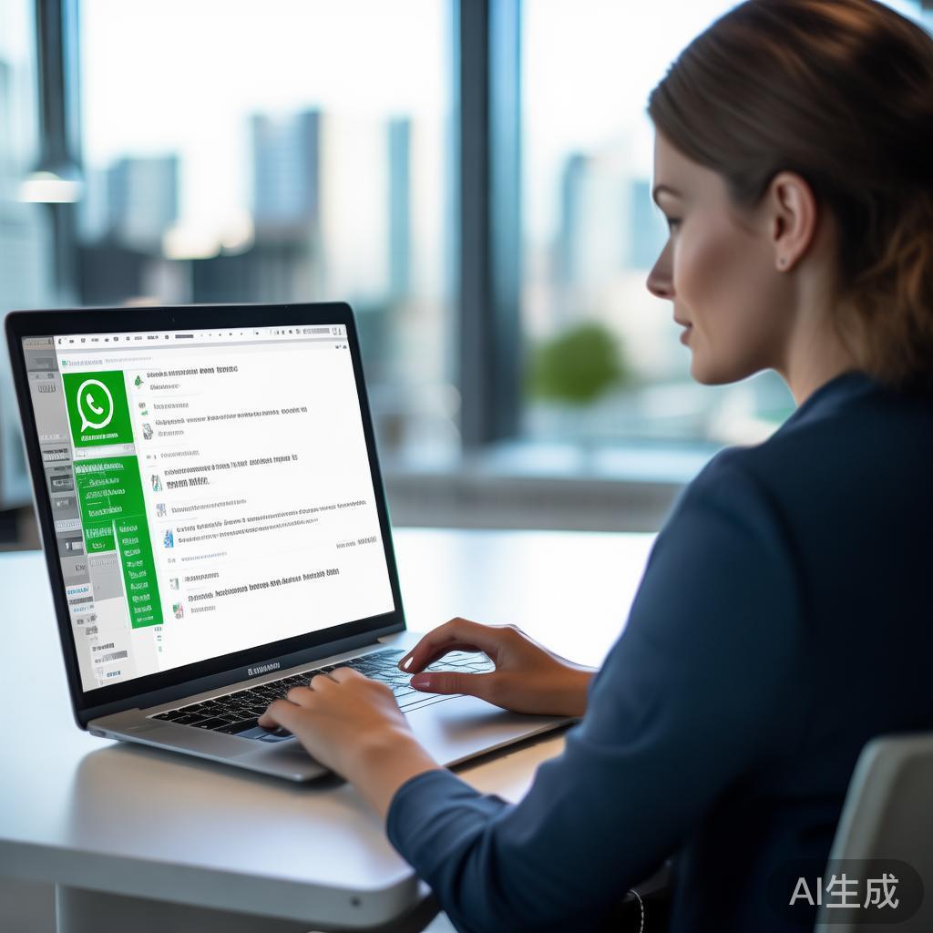 WhatsApp网页版，电脑办公的高效沟通神器