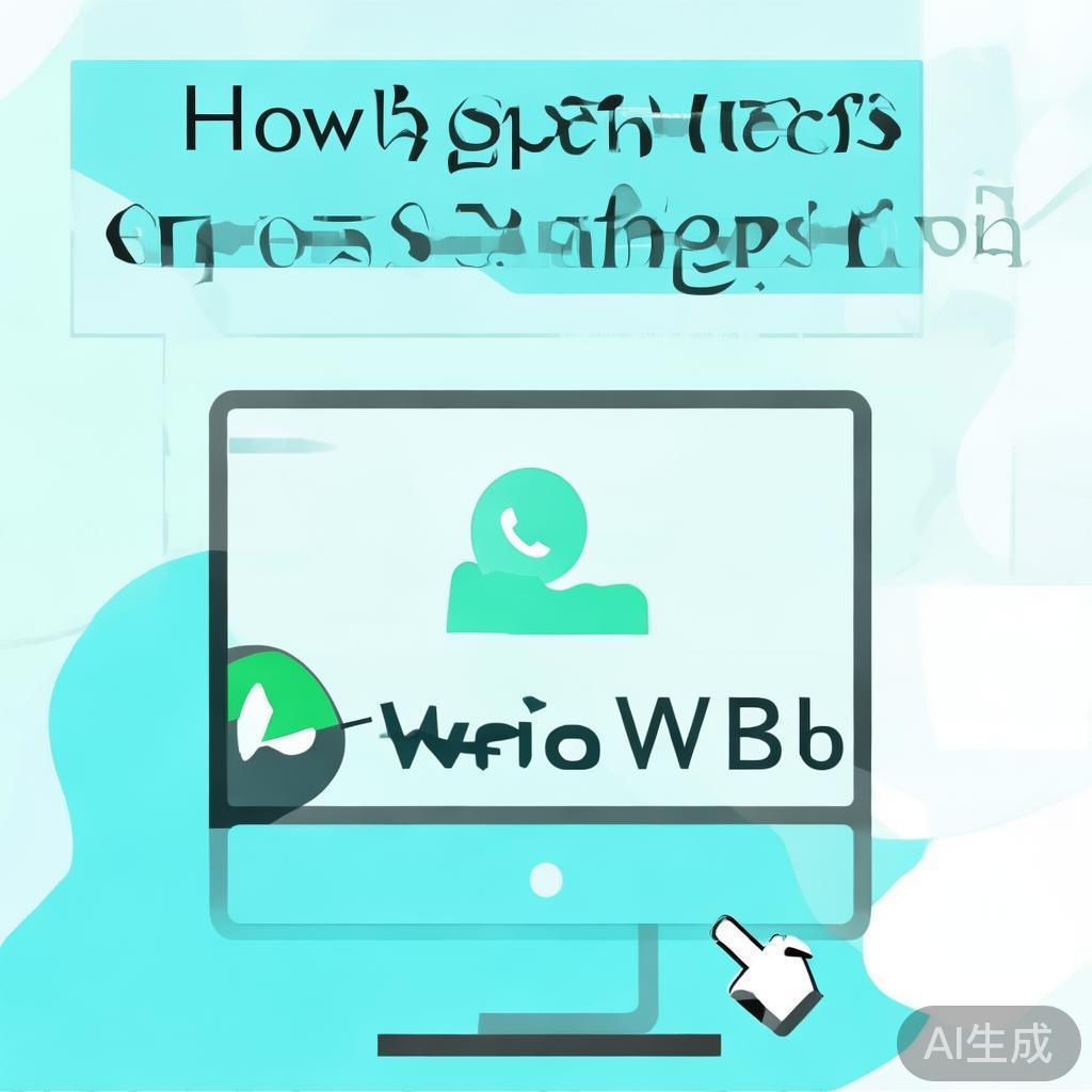 WhatsApp Web直达链接,如何在电脑上快速使用WhatsApp? WhatsApp Web直达链接,如何在电脑上快速使用WhatsApp?