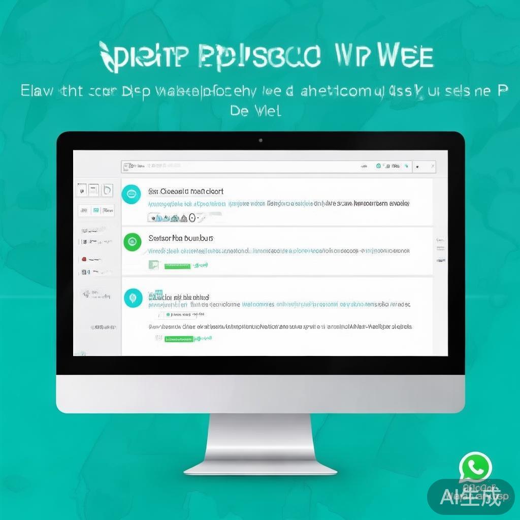 WhatsApp网页版电脑端入口，如何轻松使用网页版WhatsApp？