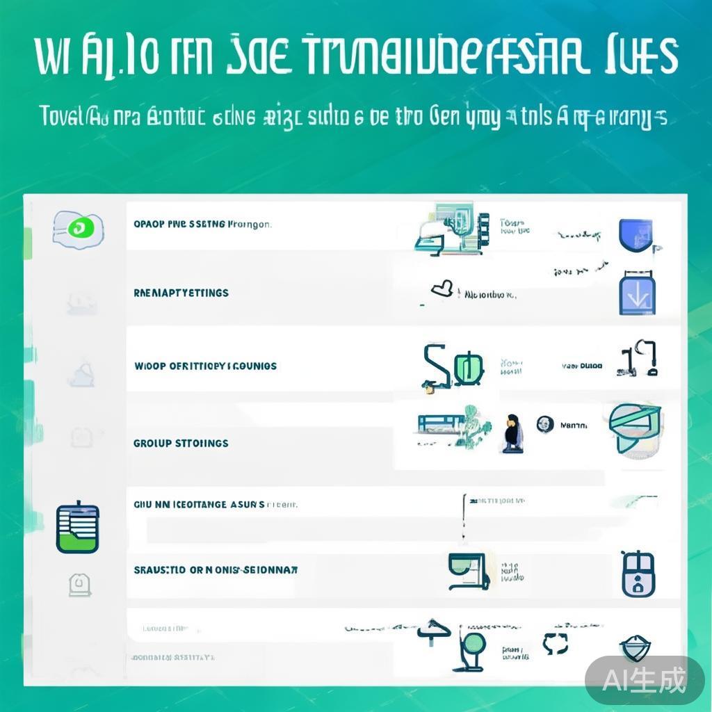 WhatsApp网页版群主设置指南，如何有效管理群组权限