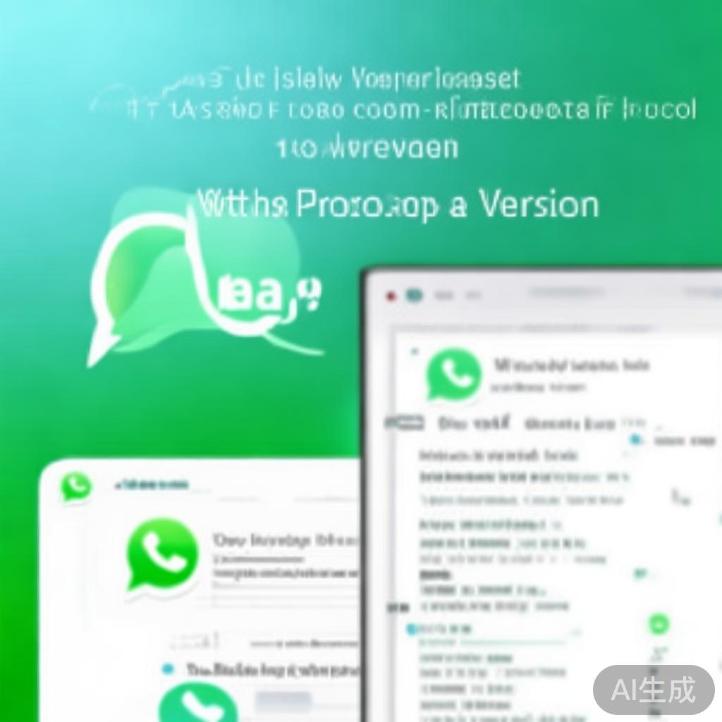 WhatsApp网页版稳定访问入口,轻松实现多设备无缝沟通! WhatsApp网页版稳定访问入口,轻松实现多设备无缝沟通!