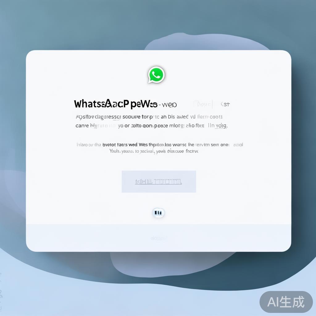 WhatsApp网页版纯净入口，安全访问的终极指南