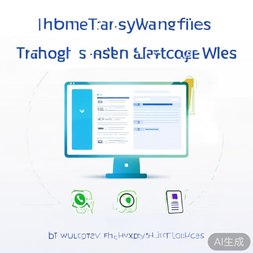 WhatsApp Web文件传输指南，电脑上轻松发送大文件
